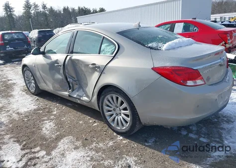 2011 Buick Regal Cxl Russelsheim из США, поврежденный, VIN W04GU5GC0B1009806